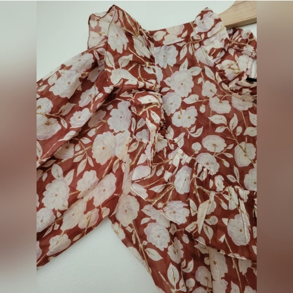 Doen Caramel dress in Red Ambridge Floral, sz s - Picture 10 of 15